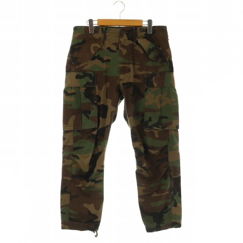 ダブルアールエル RRL TROUSERS REGIMENT カモフラパンツ