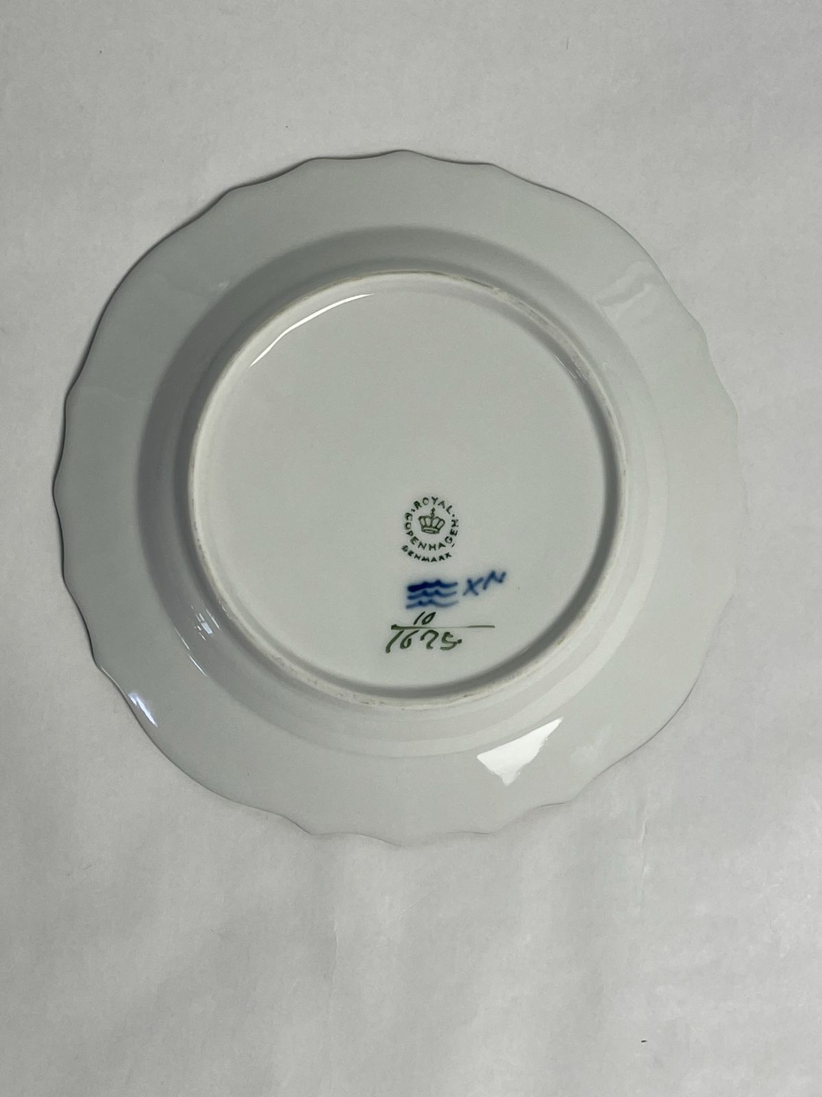 ロイヤルコペンハーゲン ブルーフラワー カーブ【金彩】ケーキ皿x2枚 