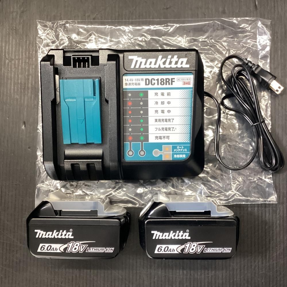 ♥ 純正品 makita|マキタ BL1860Bx2 DC18RF バッテリー＆充電器セット 203