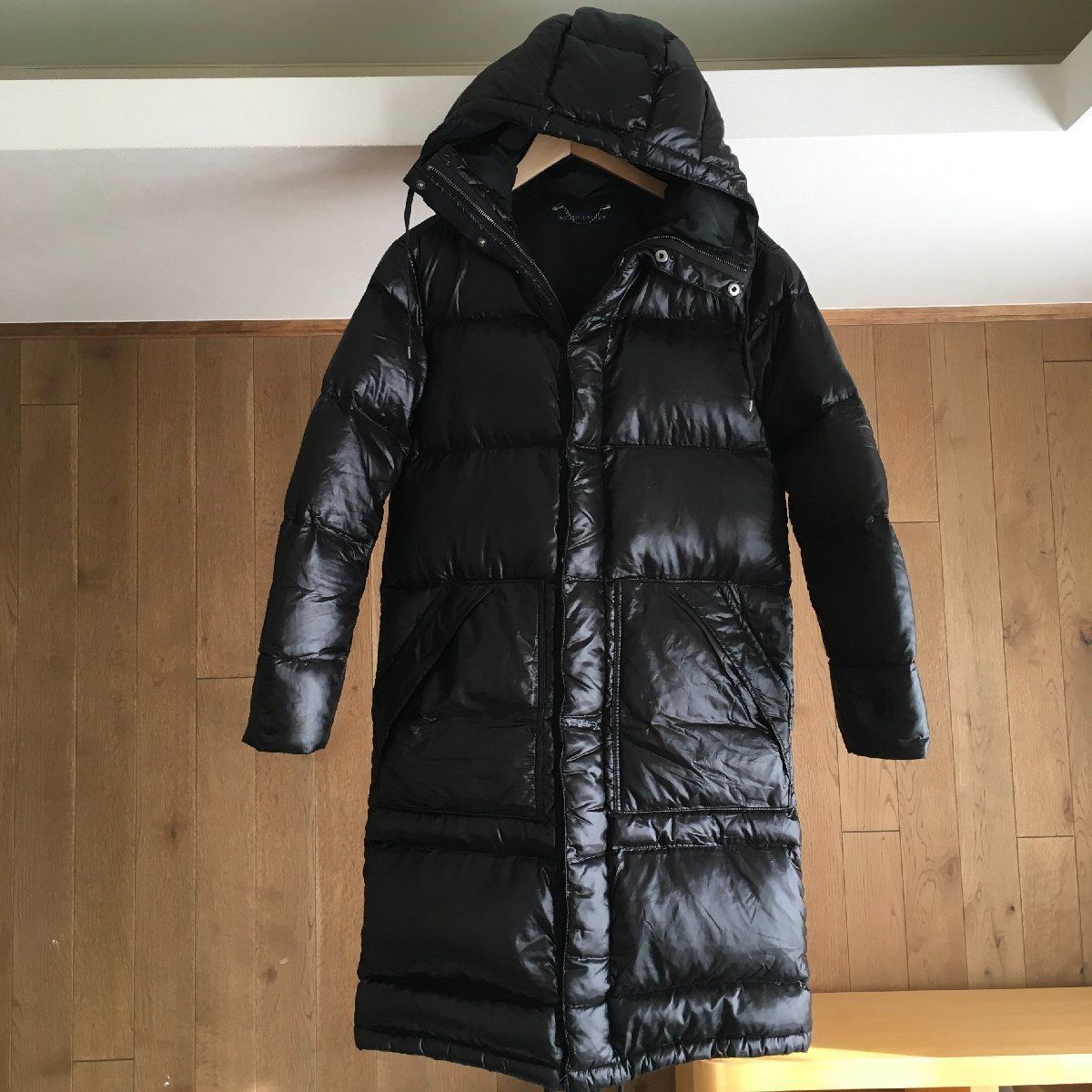 美品LAUREN RALPH LAURENラフルローレンブラック ダウンコートS 美品LAUREN RALPH LAURENラフルローレンブラック ダウンコートS