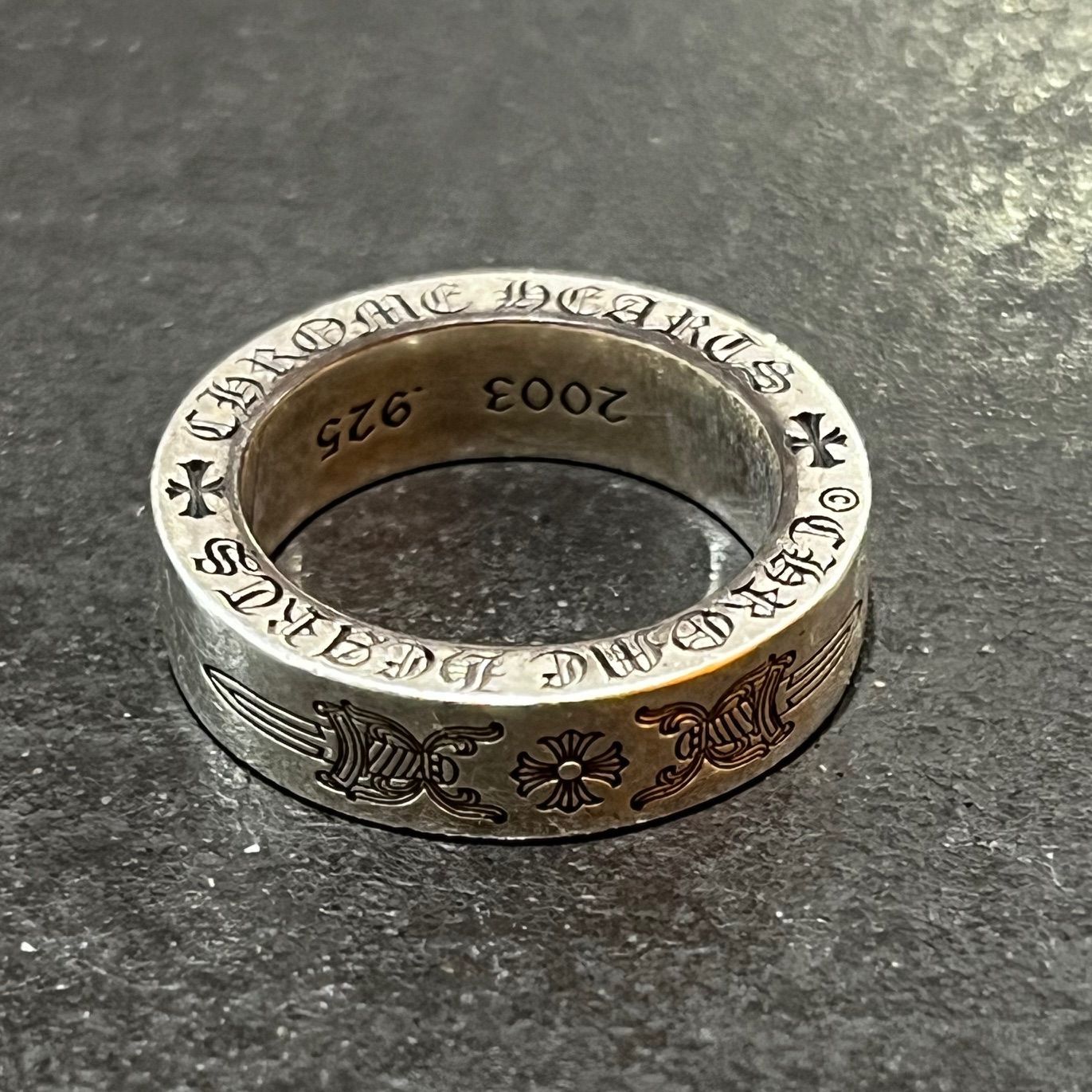 CHROME HEARTS Spacer Ring ダガー スペーサーリング 6mm 指輪