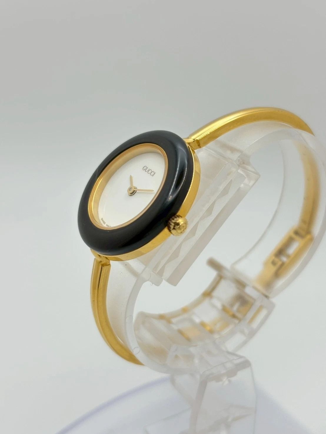 グッチ GUCCI チェンジベゼル 11/12 レディース 腕時計 ゴールド 金