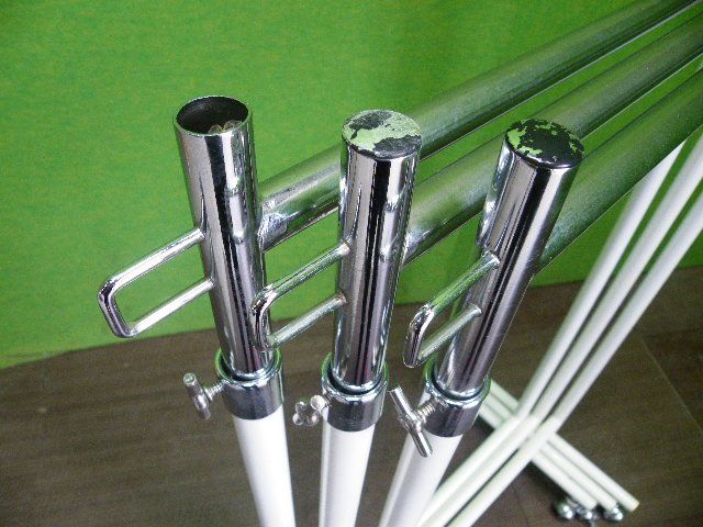 W60cmタイプ 業務用ハンガーラック 4台セット キャスター付き