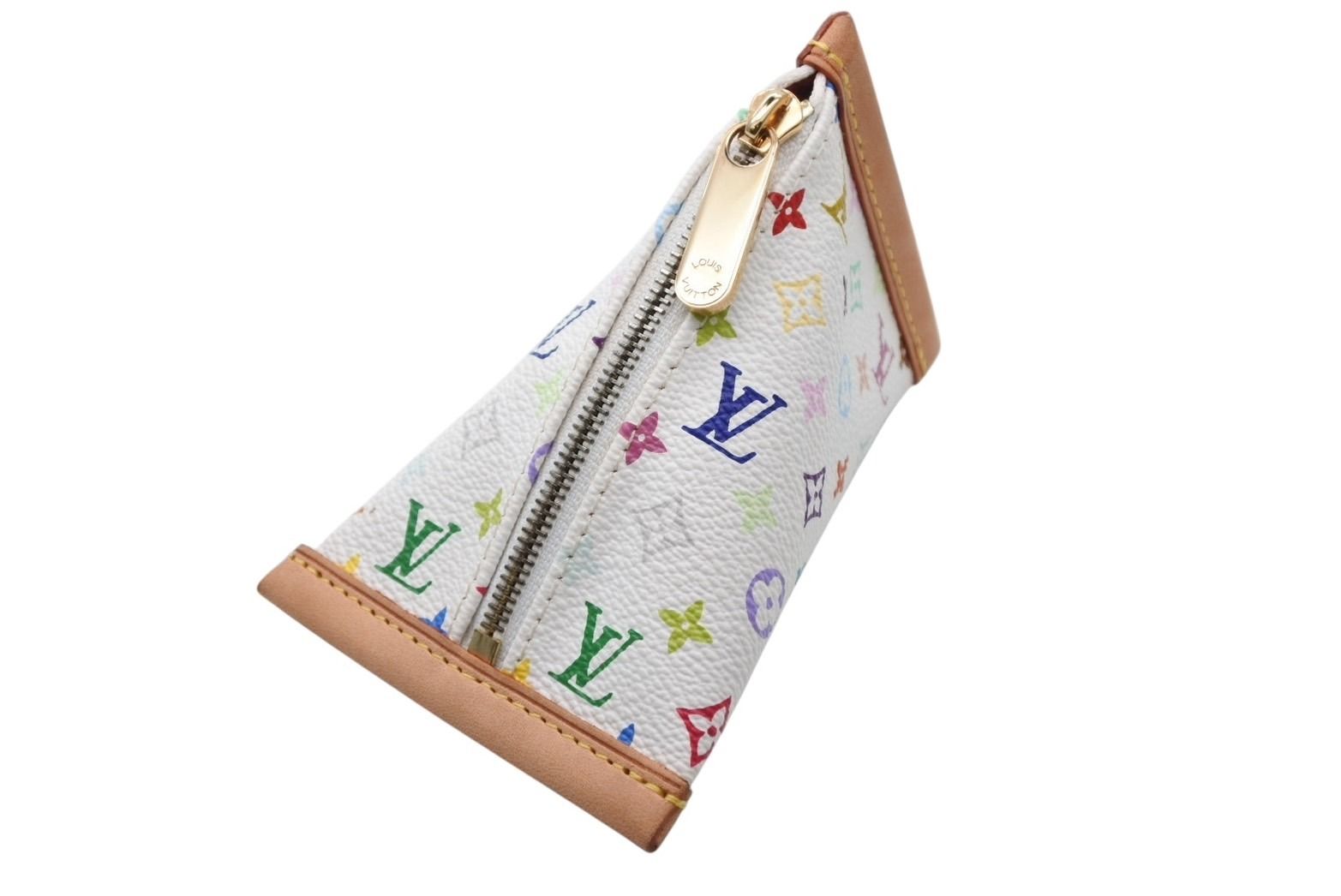 LOUIS VUITTON ルイヴィトン コインケース ベルランゴ モノグラム マルチカラー M58028 ゴールド金具 4b008405