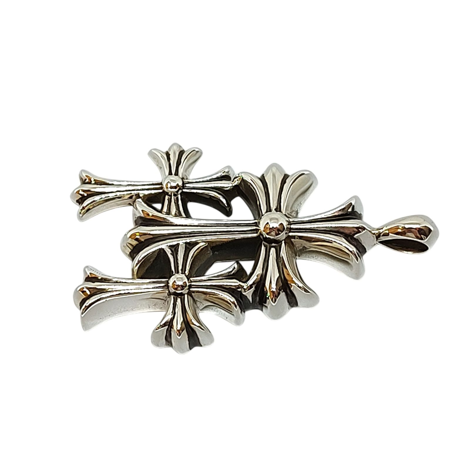 Chrome Hearts クロムハーツ トリプルクロス スモール 3CH ペンダント