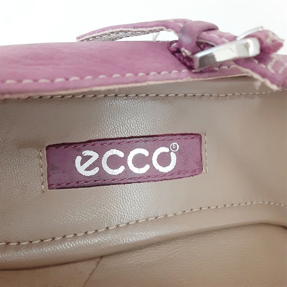 ECCO(エコー) パンプス 36 レディース - パープル レザー - メルカリ