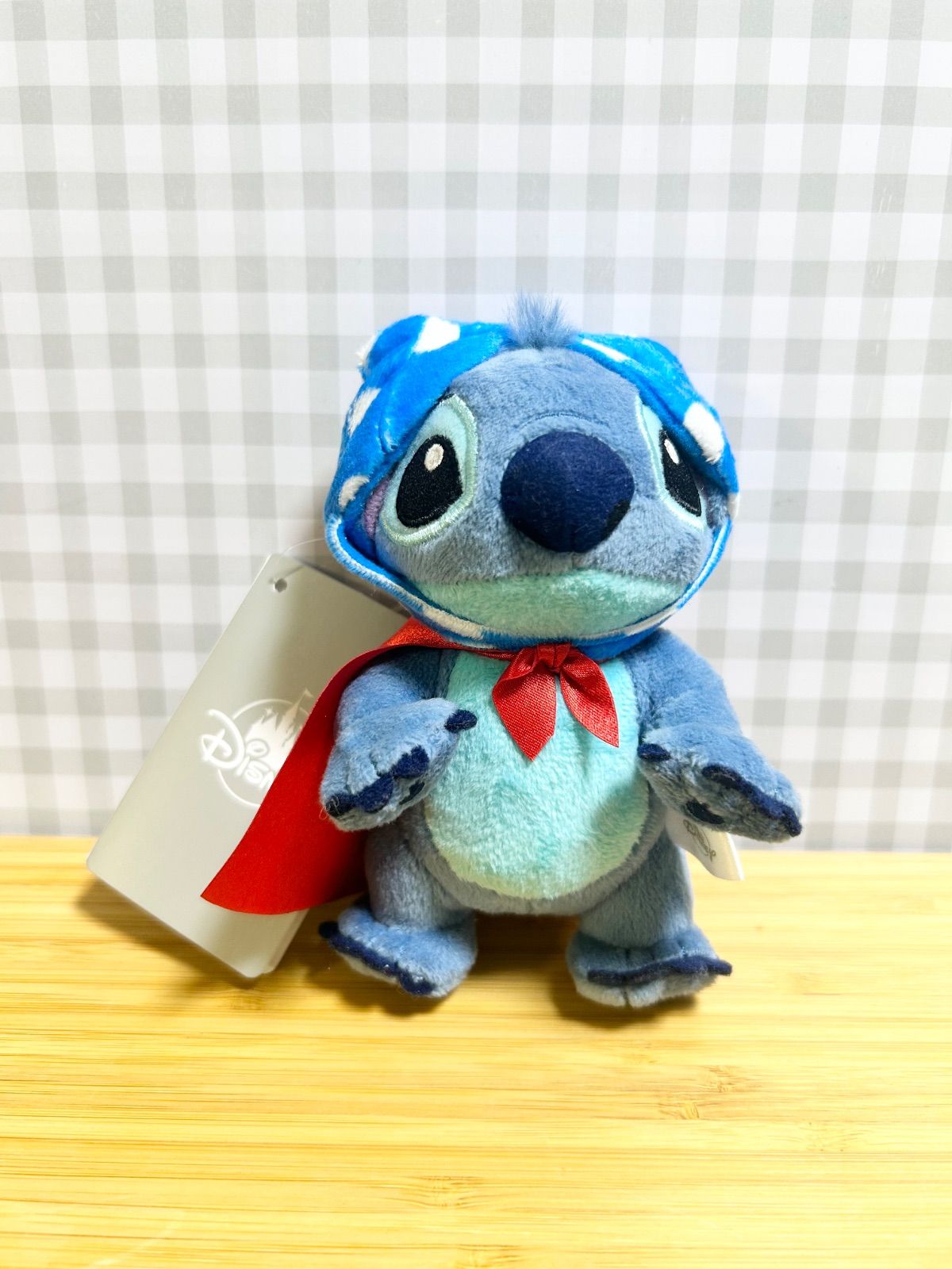 タグ付き】 スティッチ ヒーロースタイル ぬいぐるみ キーチェーン