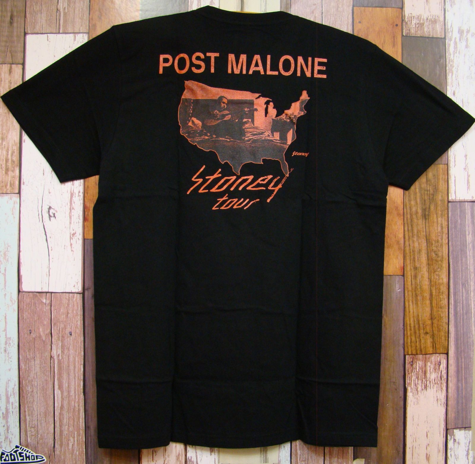 身幅50cm【即完】POST MALONE 初単独公演Tシャツ　Mサイズ