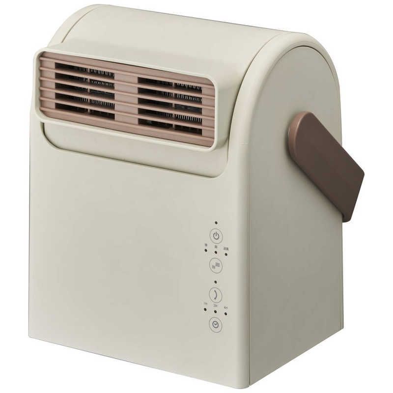 未開梱 ドウシシャ 上を向く大風量セラミックヒーターPocaraSwing 首振り機能 アイボリー CHY-081IV