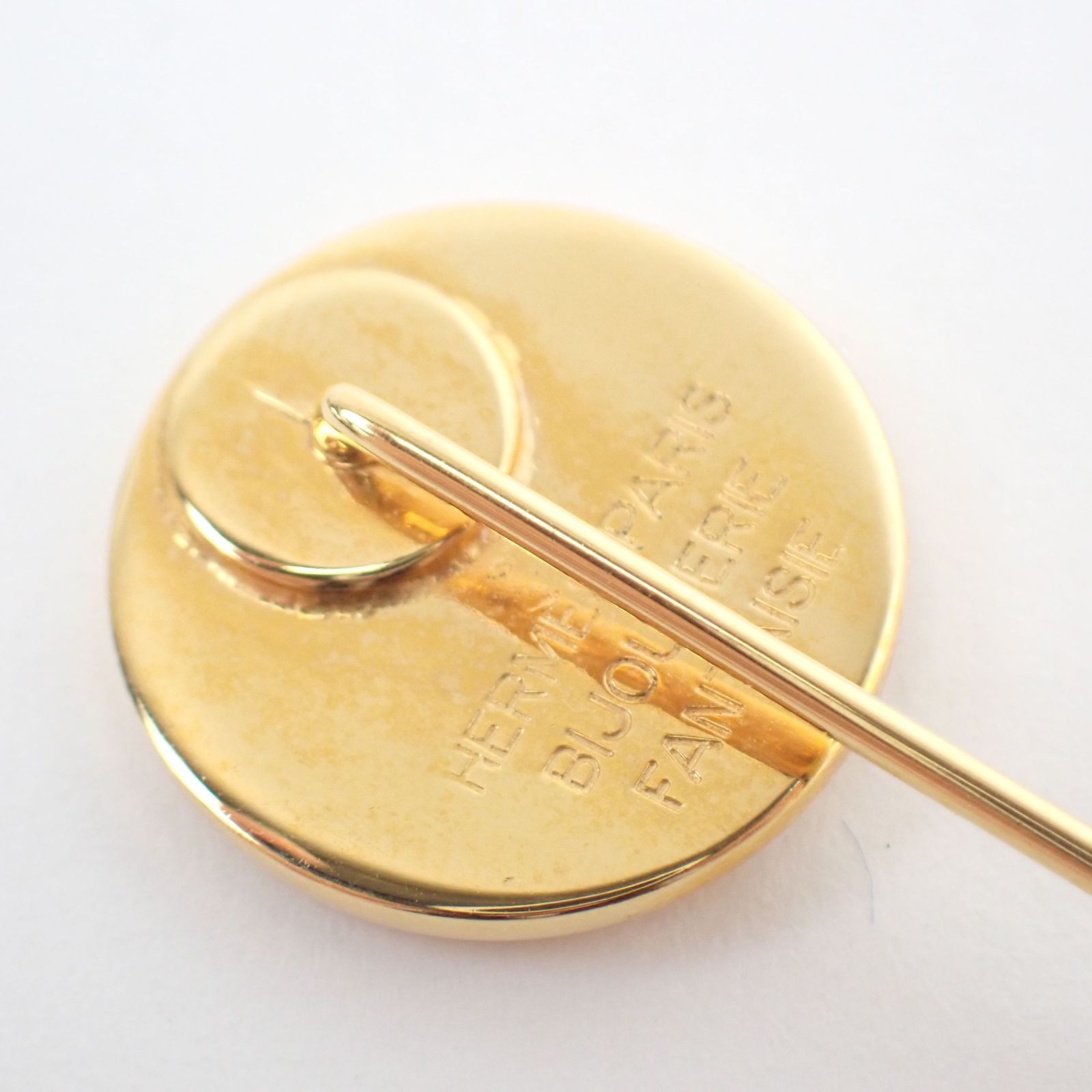 値上げ予定！ 美品 エルメス ピンブローチ 425552DX GP ブローチ