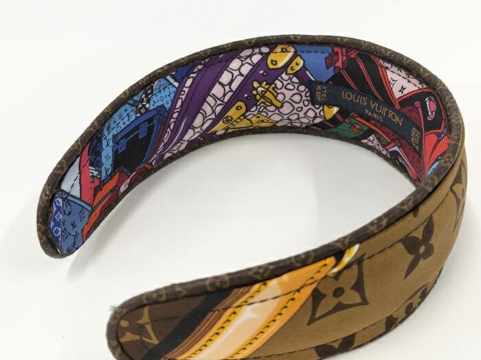 【キラリさま専用】ヴィトン　カチューシャ　モノグラムリバース　M76740 セール LOUIS VUITTON ルイヴィトン モノグラム カチューシャ