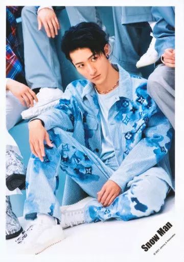 中古】生写真(ジャニーズ) Snow Man/岩本照/全身/シングル「Secret