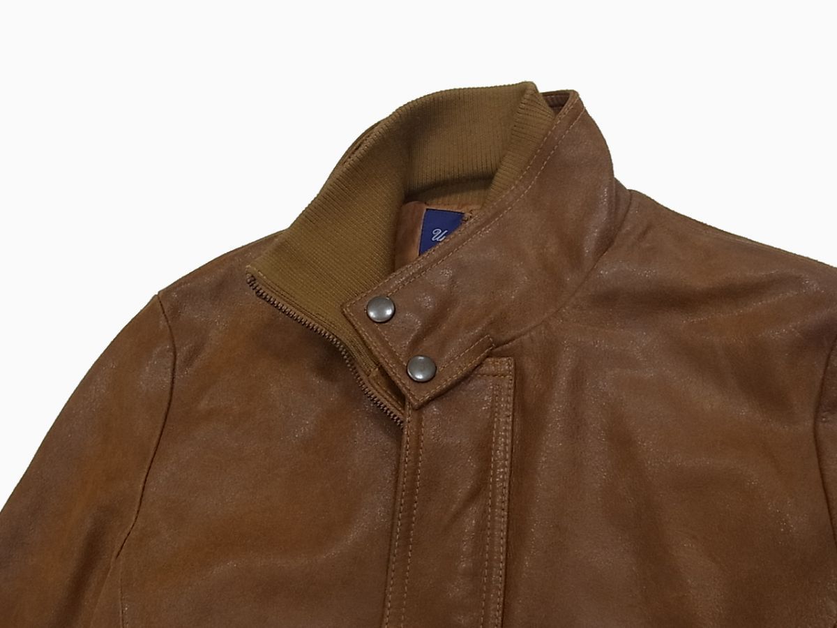ほぼ未使用urban research レザージャケット山羊皮