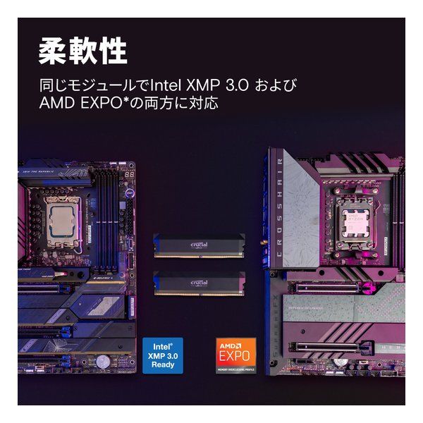 crucial クルーシャル DDR5-6400 UDIMM 2x32GB CP2K32G64C40U5B 2652912 VETTDRUCK_DE