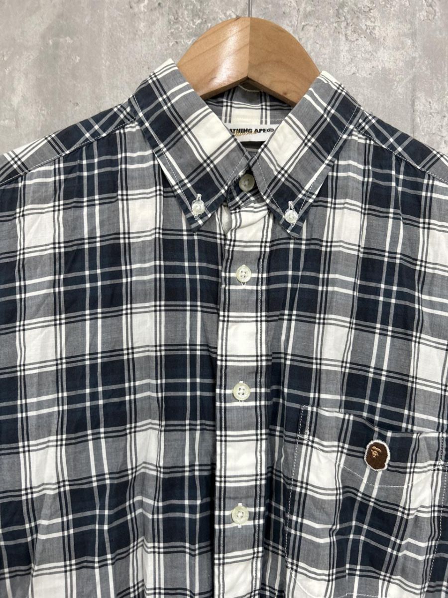 アベイジングエイプ　シャツ　ジャケット　チェック　日本製 楽天市場】A BATHING APE（柄チェック）（メンズファッション