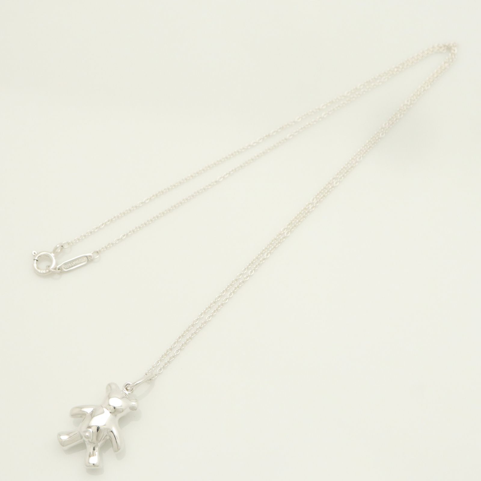 美品】ティファニー TIFFANY&Co. クマ テディベア ネックレス AG925 