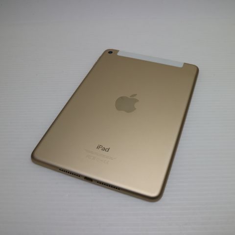 超美品 SIMフリー iPad mini 4 Cellular 64GB ゴールド 即日発送