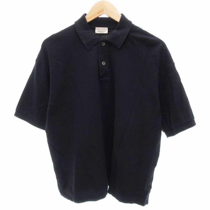 BEAUTY&YOUTH ギザコットン SUPERB ポロシャツ ネイビー L UNITED ARROWS LTD. OUTLET｜ギザコットン SUPERB ポロシャツ