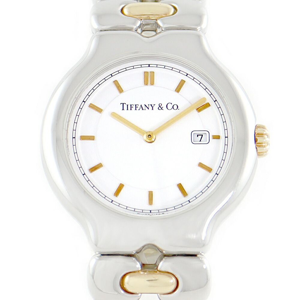 くすみ水色 Tiffany\u0026Co. ティファニー ティソロ L0112 28-386