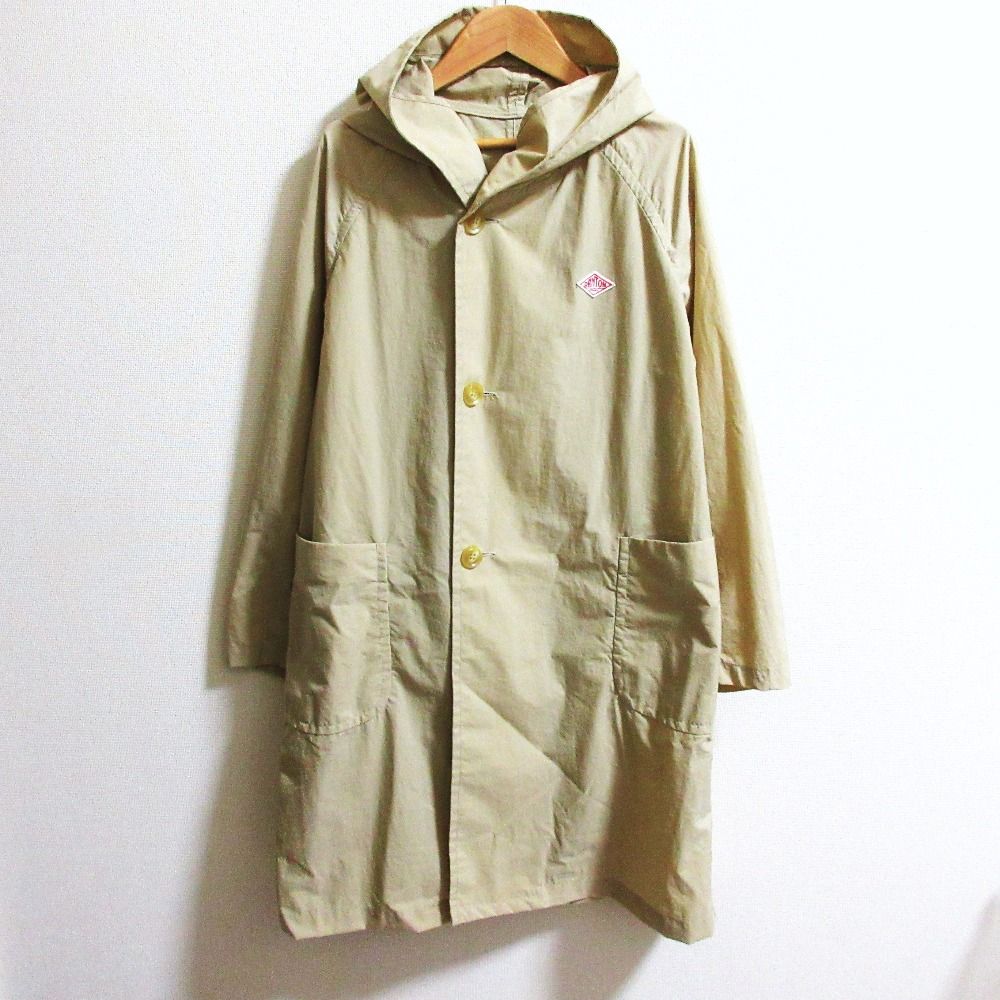 DANTON ダントンナイロン タフタ コートキャメル34サイズ