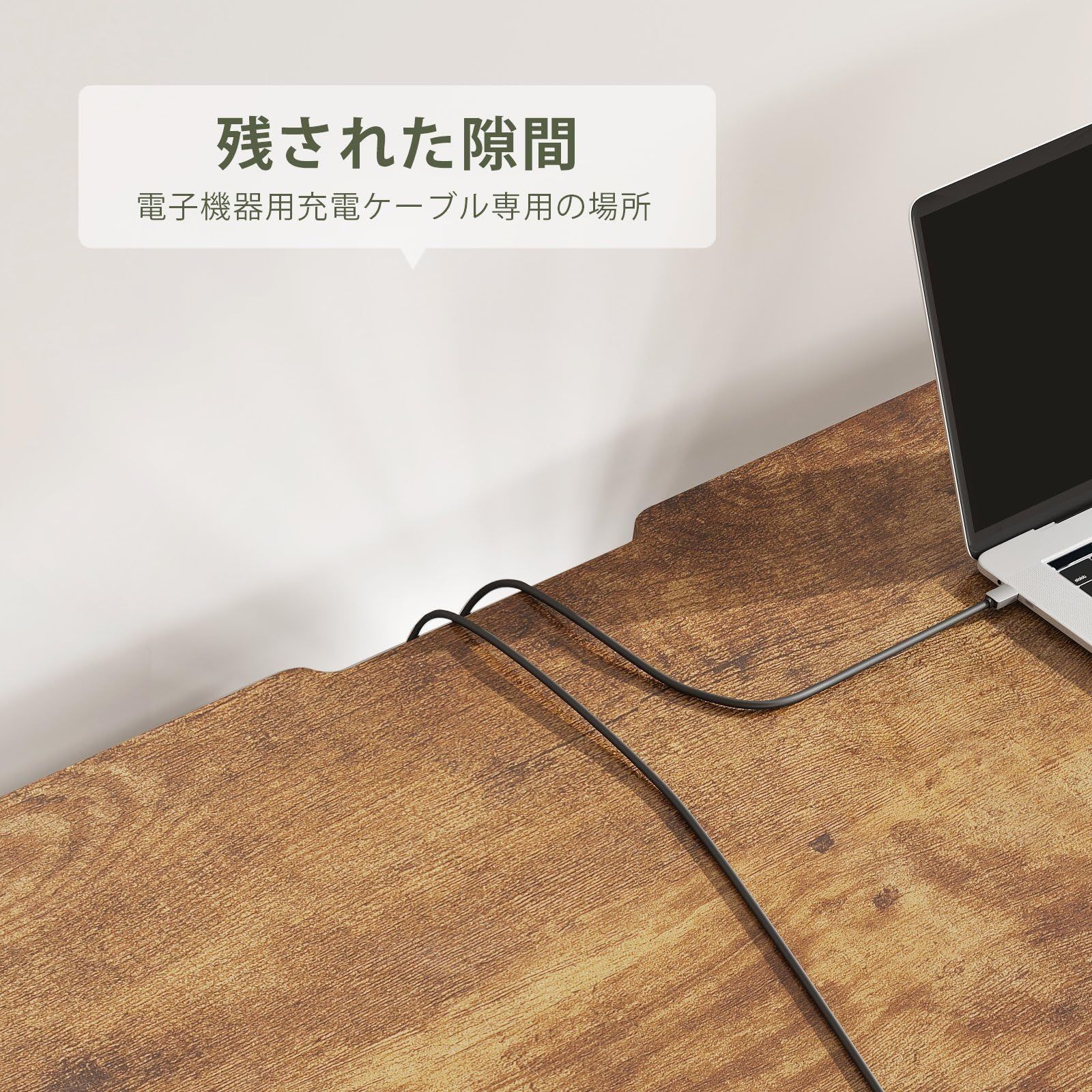 数回使用 引き出し付き 学習机 下収納棚付き 家具 一人暮らし 収納袋付き コンパクト 小さい パソコンデスク ワークデスク pcデスク 幅80*奥行40cm 机 ピンテージ Maihail 妥協のない