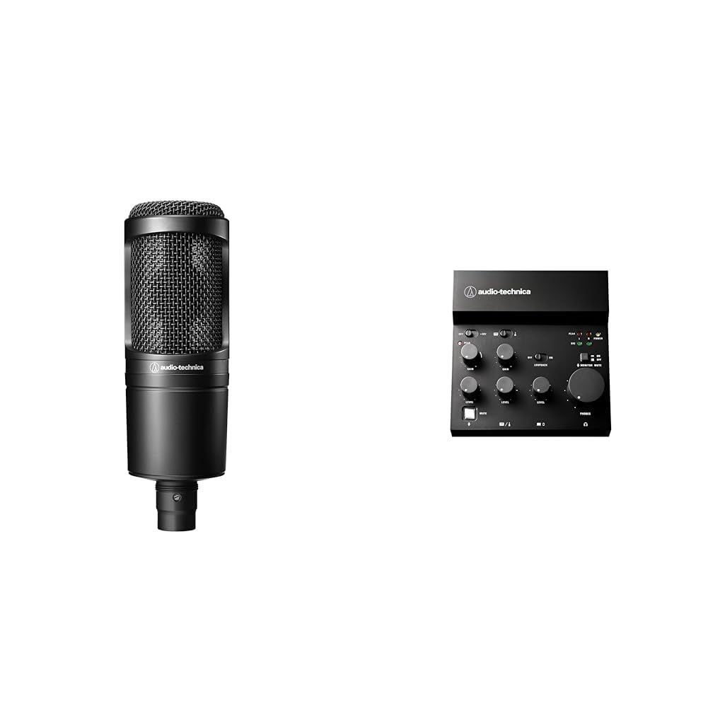 特価商品】オーディオインターフェース AT-UMX3 & AT2020 コンデンサー 