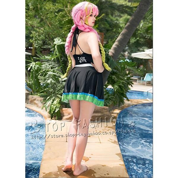 鬼滅の刃 水着 レディース コスプレ衣装 甘露寺蜜璃 風 水泳着 衣装 コスチューム 変装 セクシー 水着 ビキニ ビーチ用 プール用 温泉用 イ BJ0930ML04 ハロウィン LNAILSPERTH_COM