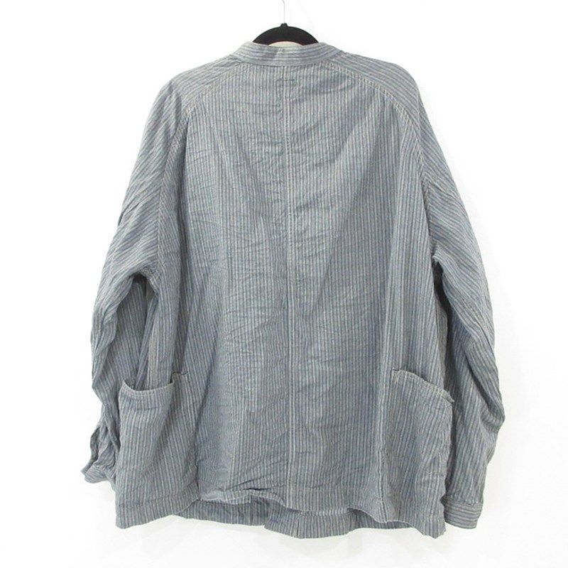 姫路東店】 中古 FUNSET OF ART MARIN COUNTY MADE | ファンセットオブアートマリンカウンティメイド 長袖シャツ  small hickory cover shirts ストライプ 【101】 - メルカリ