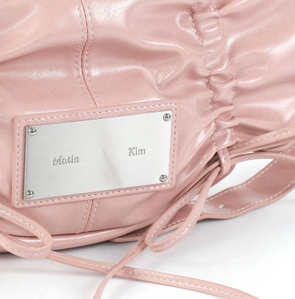 【新品未使用品】MATIN KIM ハンドバッグ ピンク 韓国大人気 Matin Kim マーティンキム ハンドバッグ ショルダー