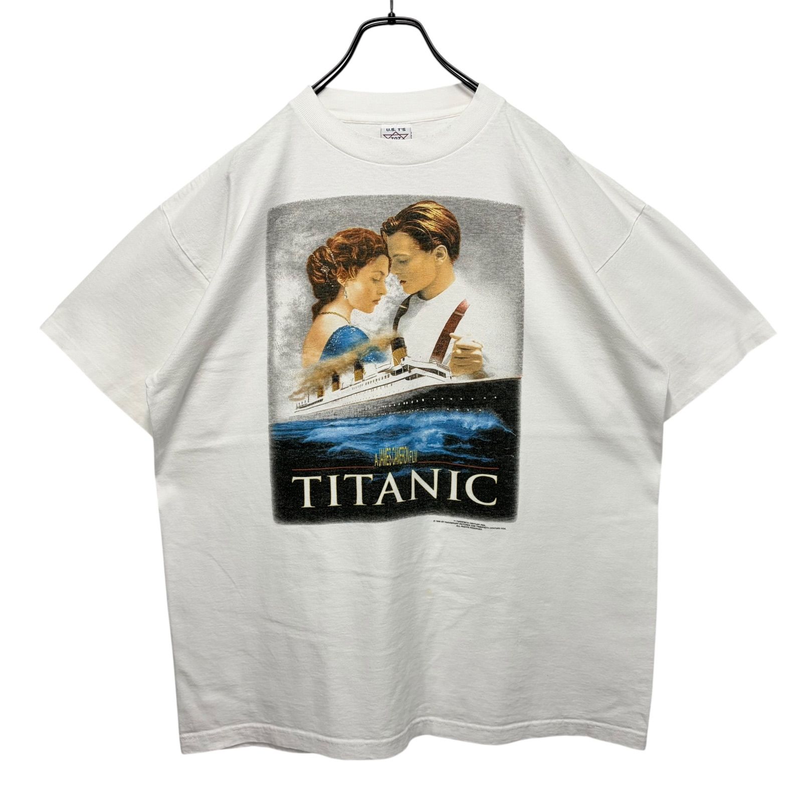 90s vintage TITANIC Print T-shirt Tee USA製ボディ タイタニック T 