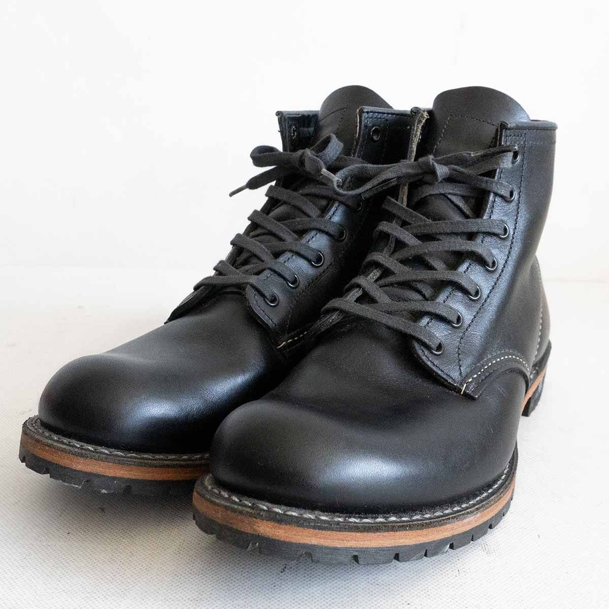 美品】REDWING【9014/フェザーストーン/BECKMAN ROUND BOOTS】US8.5 ベックマン ラウンド ブーツ レッドウィング  USA製 2411733 - メルカリ