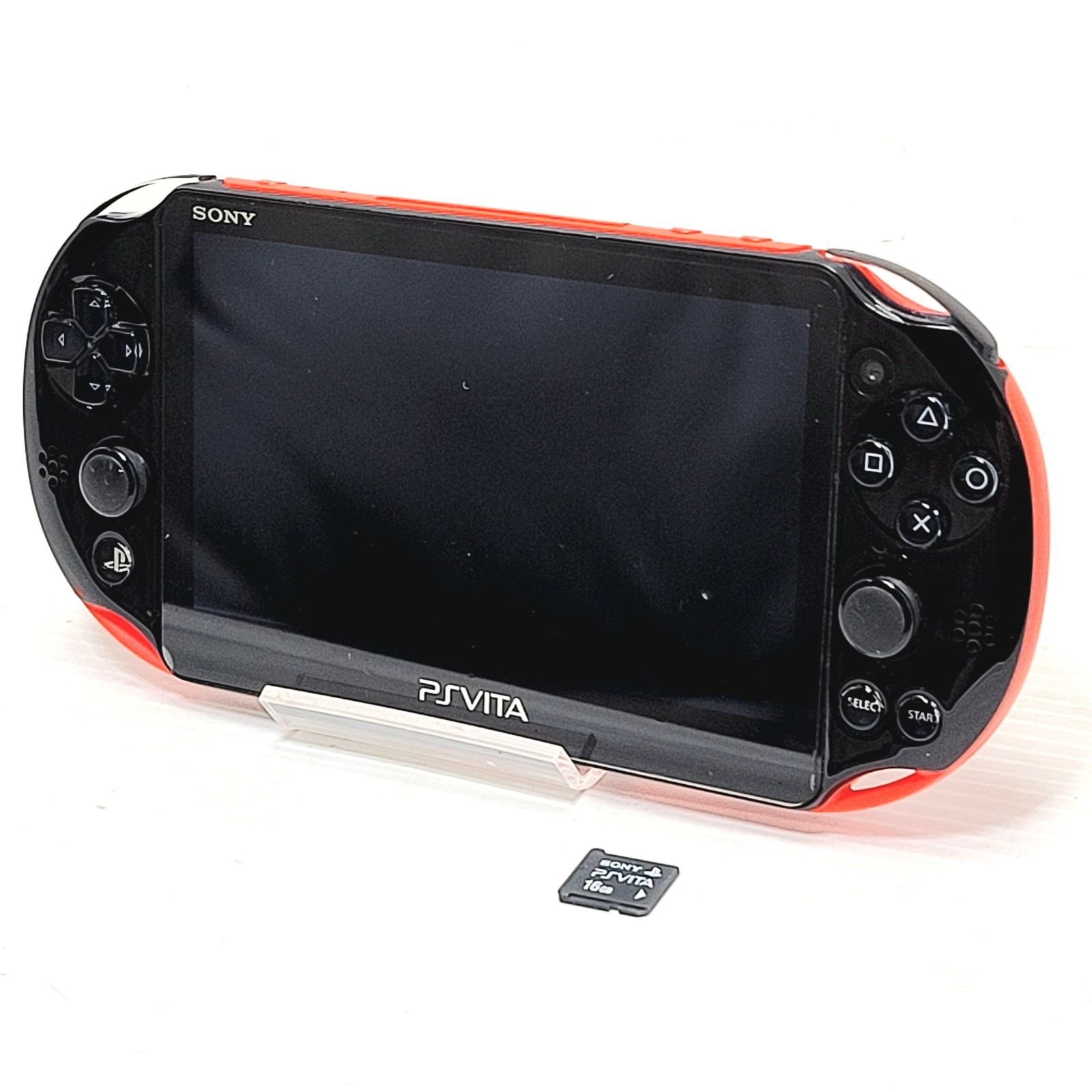 SONY PlayStation Vita PCH-2000 WiFiモデル 本体 モデル レッドブラック