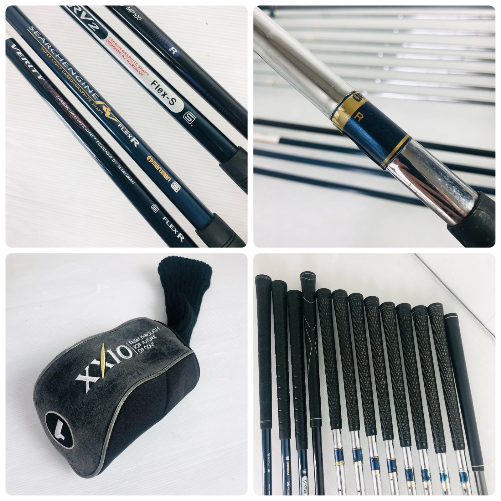 豪華 13本 マルマン ダンロップ メンズ ゴルフ クラブ セット バッグ