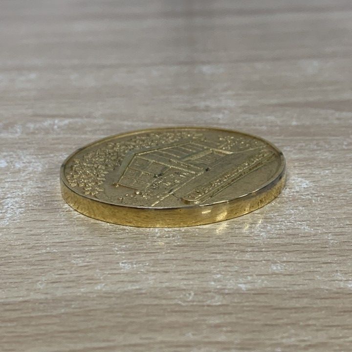 満州国留日学生会館落成記念メダル　康徳５年● 楽天市場】満州国貨幣 1分銅貨 康徳5年（1938年）美品 日本在外
