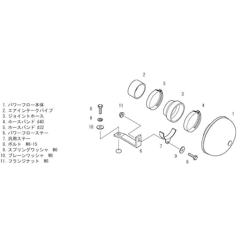 吸気系パーツ スーパーパワーフロー