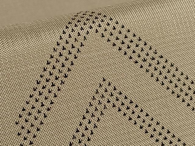 平和屋着物○本場大島紬 カタス7マルキ 市松文様 黒地 ますいわ屋扱い