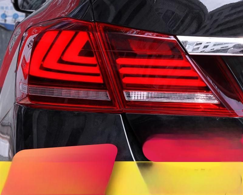 ホンダ アコード 9代目対応 LEDテールランプ 流れるウインカー付き カスタムリアライトユニット|6.20