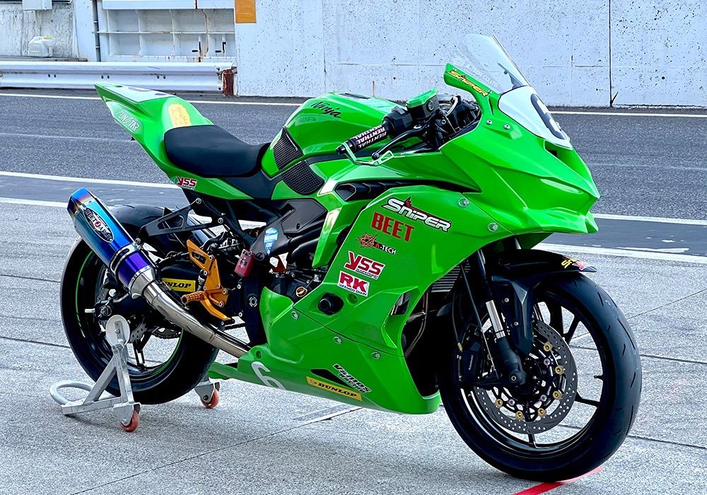 NINJA ZX-25R リアホイール変換キット JP250対応 SNIPER