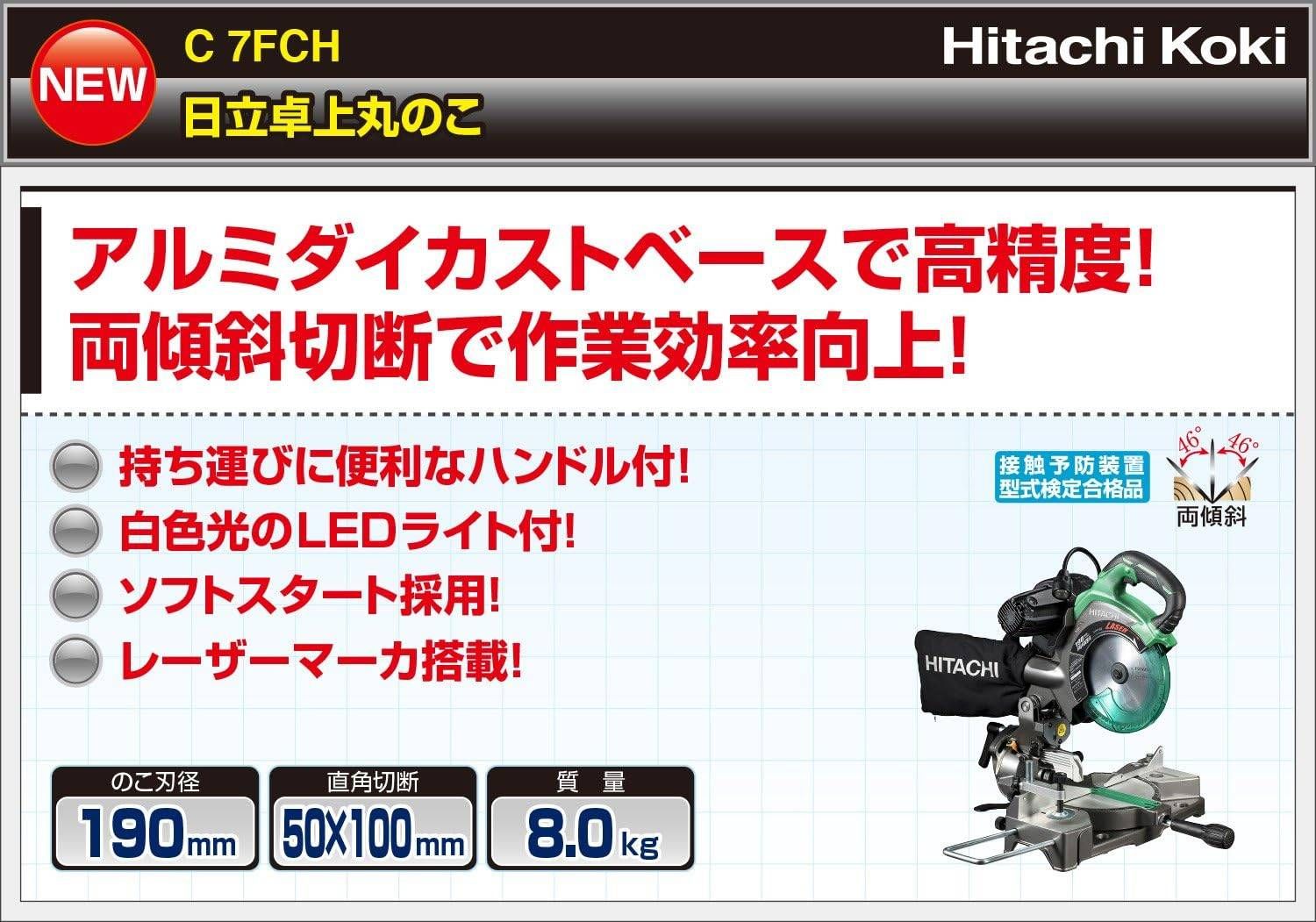 刃径190mm 両傾斜