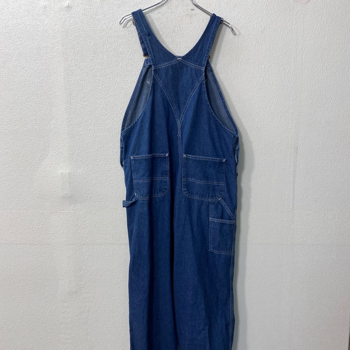 Carhartt デニム オーバーオール W38 ネイビー カーハート メキシコ製