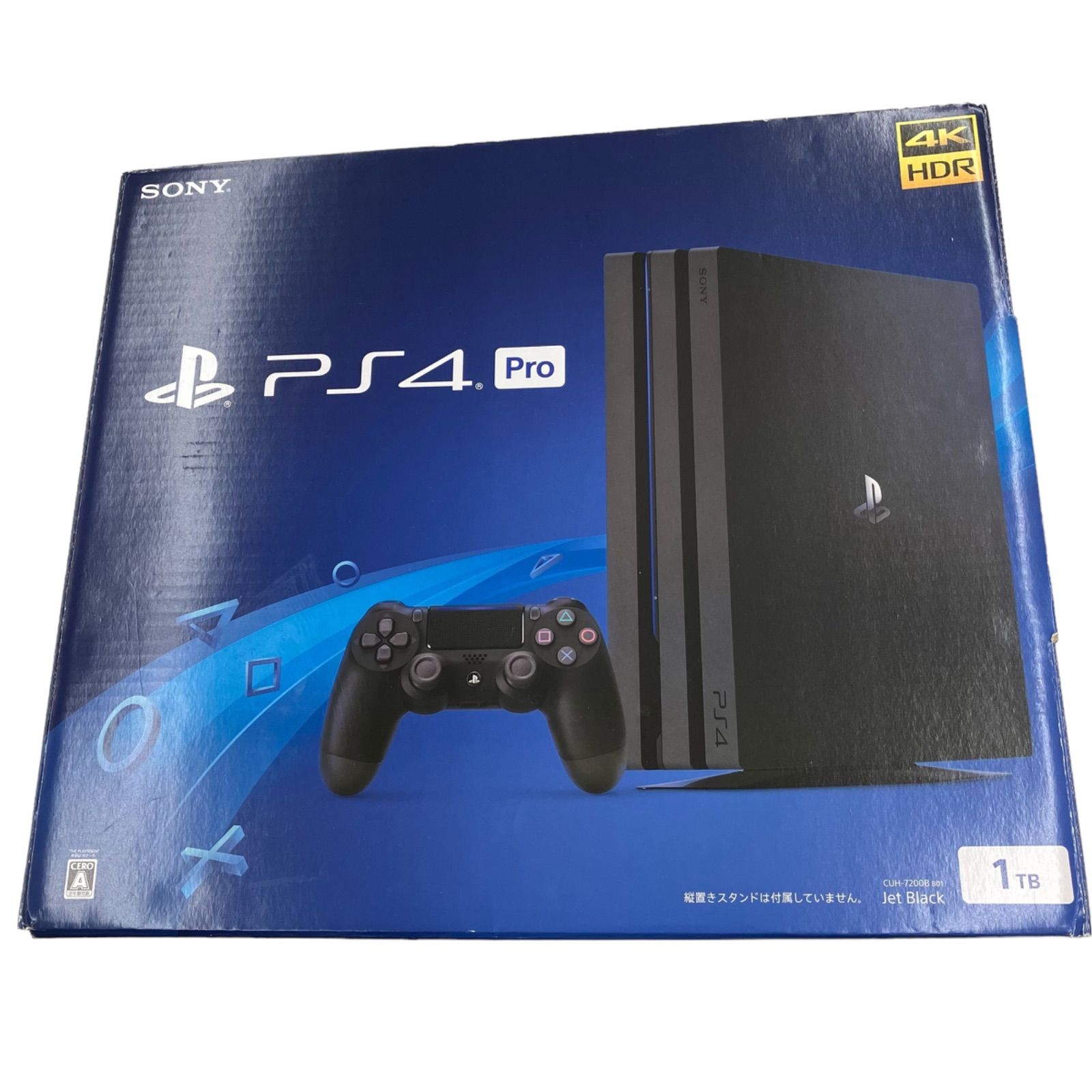 浜ya13 PlayStation 4 Pro ジェット・ブラック 1TB (CUH-7200BB01 