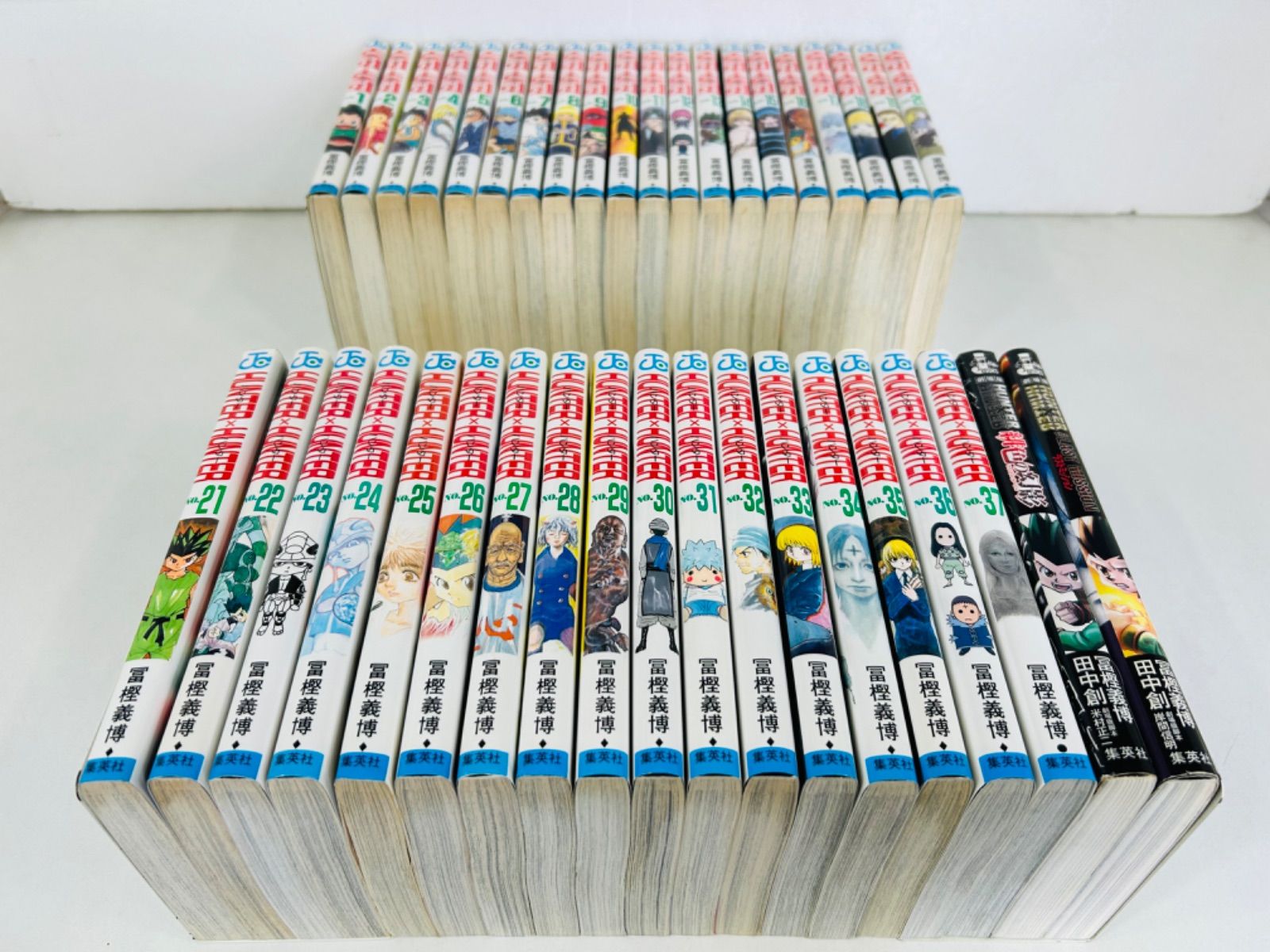 漫画コミック【HUNTER×HUNTER ハンター×ハンター 1-37巻＋緋色の