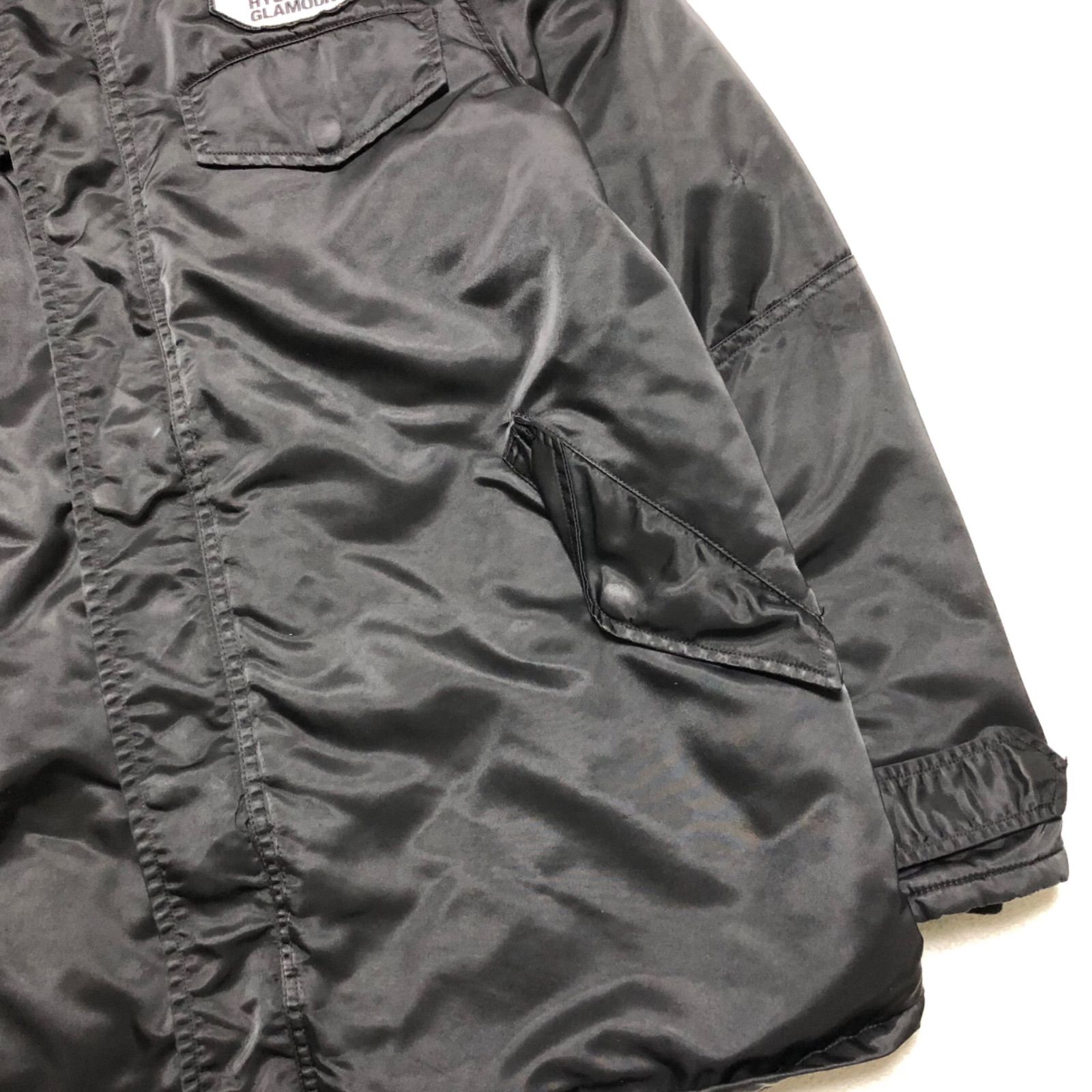 HYSTERIC GLAMOUR N-3B プリマロフト フライトジャケット HYSTERIC GLAMOUR プリマロフトフライトジャケット