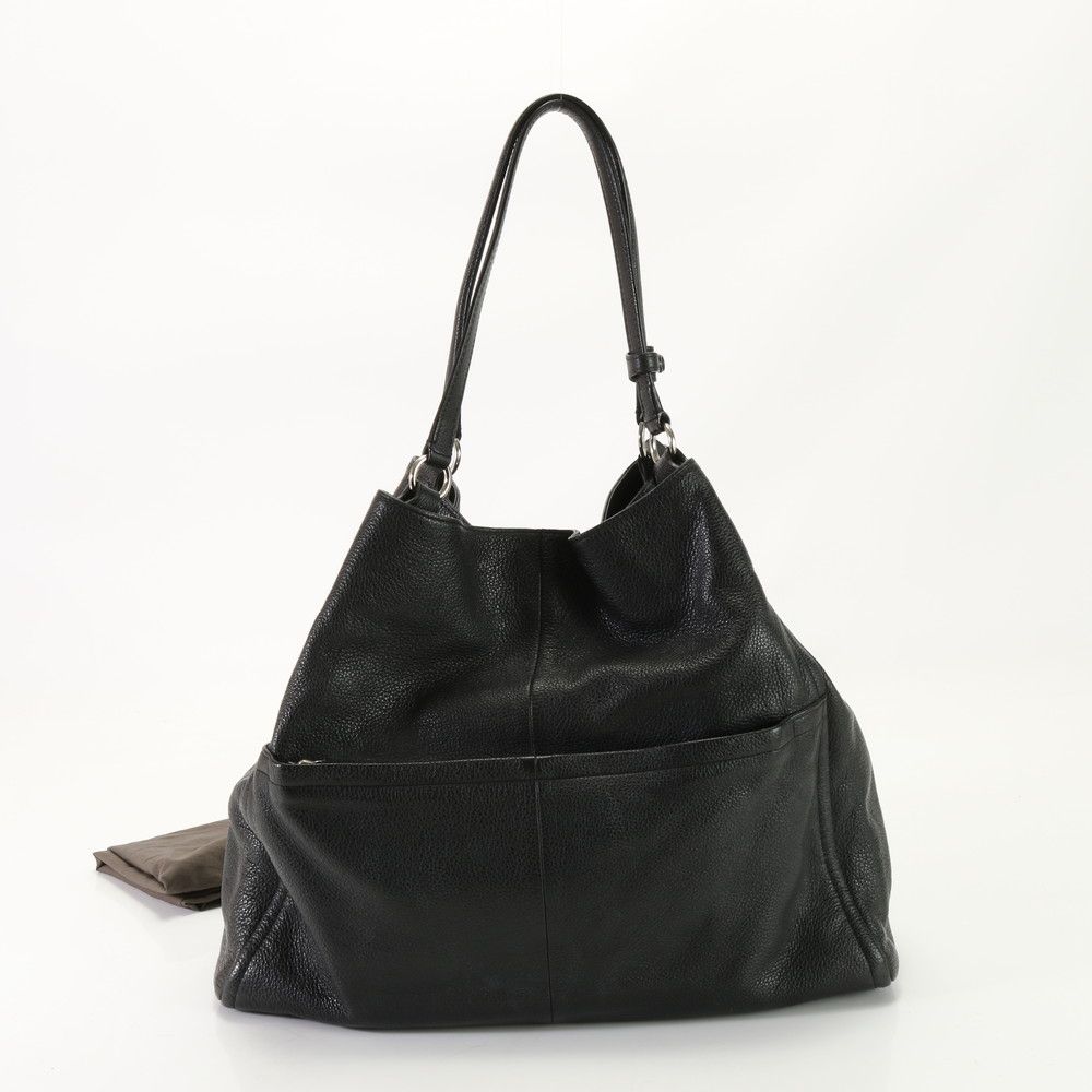 美品】GALLERIANT トートバッグ A4サイズ対応 レザー 黒 美品】GALLERIANT トートバッグ A4サイズ対応 レザー 黒