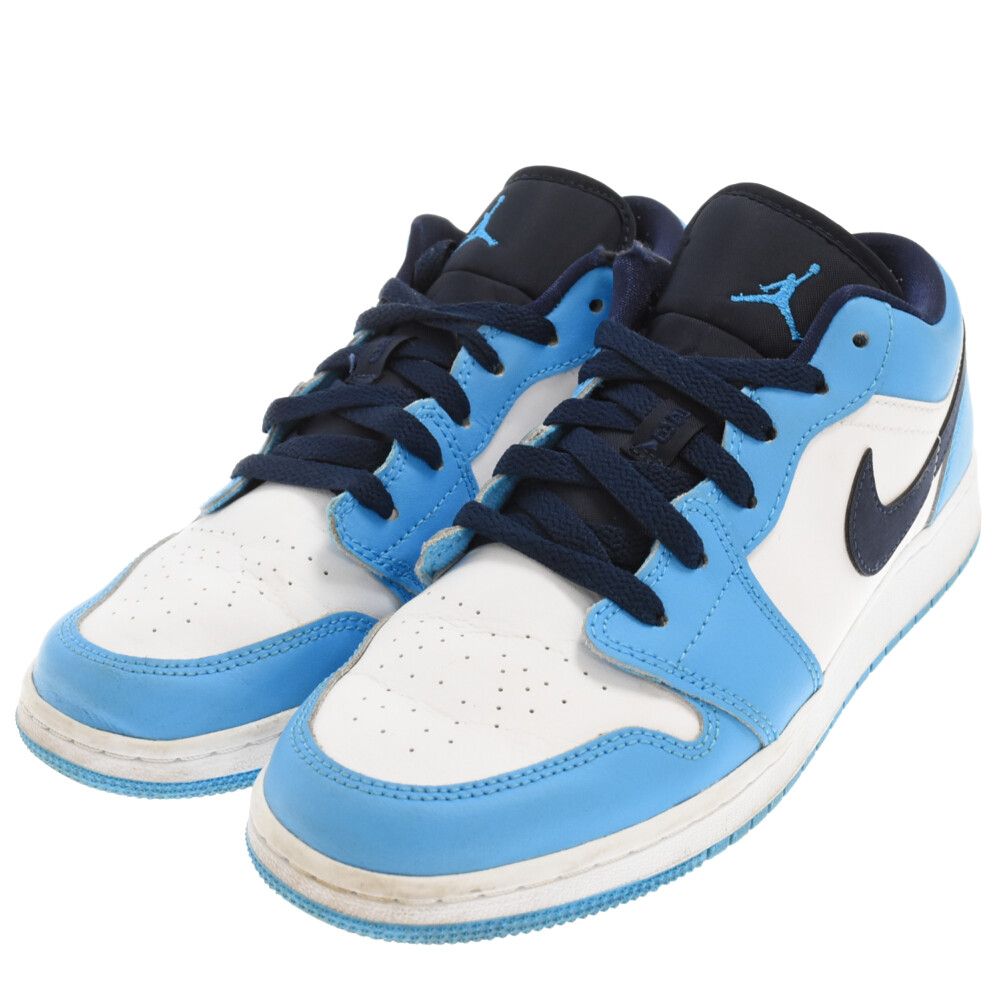 NIKE (ナイキ) AIR JORDAN 1 LOW GS University Blue 553560-144 エア