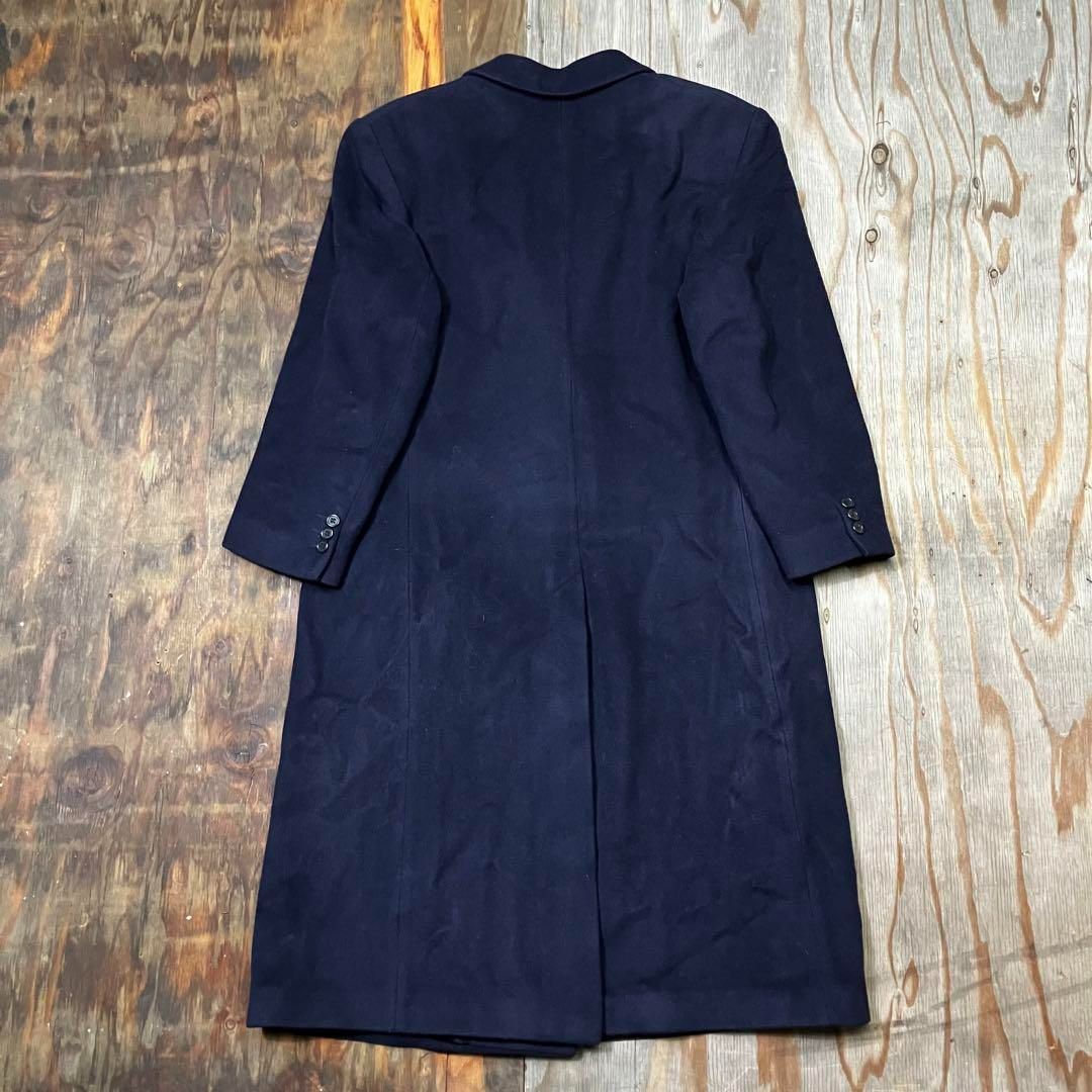 ☆極美品☆バーバリー　ダブルチェスターコート　カシミヤ100% ネイビー　L ce04oe-rm20e30629_1.jpg