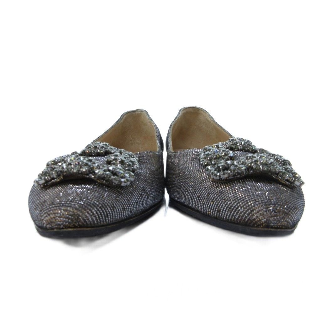 マノロブラニク　ロー　パンプス　ラメ 楽天市場】【9/10-0時～最大2万円OFFクーポン配布中】MANOLO