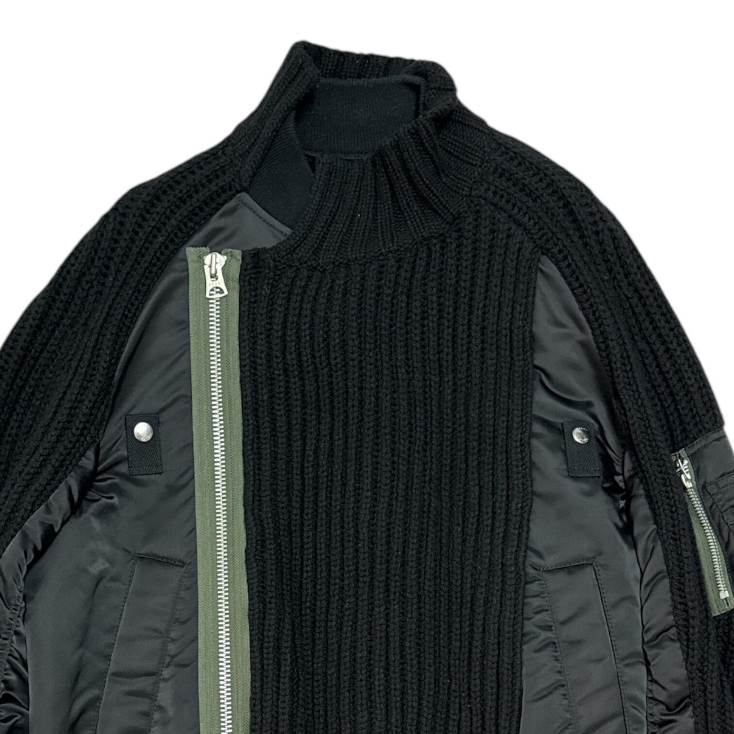 sacai 22AW Docking Knit Jacket - メルカリ