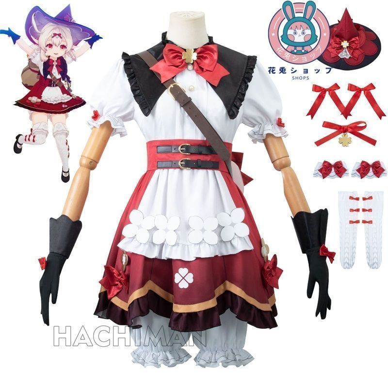 原神 Genshin クレー Klee コスプレ衣装 魔女服 原神 げんしん ヒロイン コスプレ衣装 コスチューム ハロウィン クリスマス
