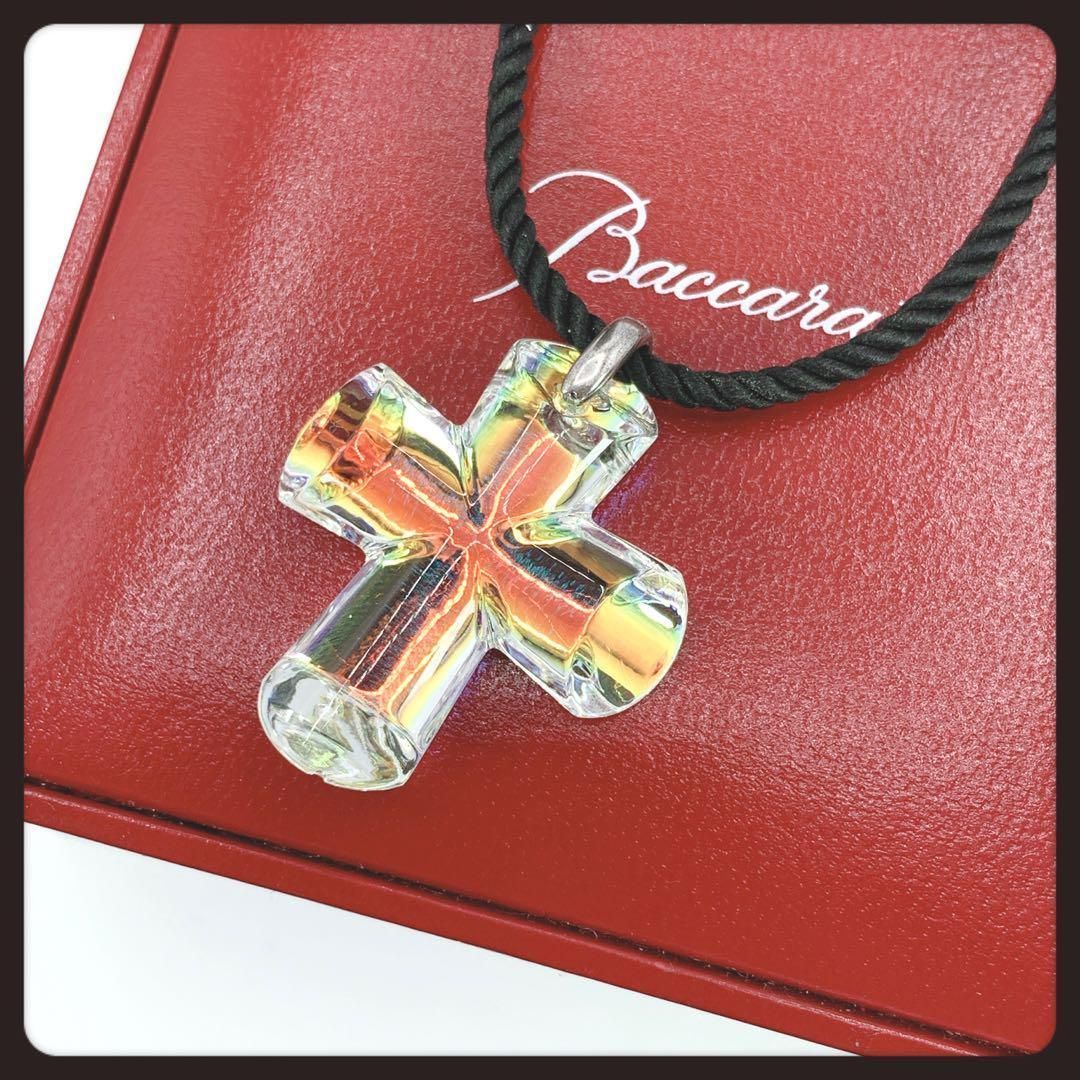 Baccarat　バカラ　ネックレス　エデン　イリゼ　クリア　クロス　十字架 Baccarat バカラ ネックレス エデン イリゼ クリア クロス